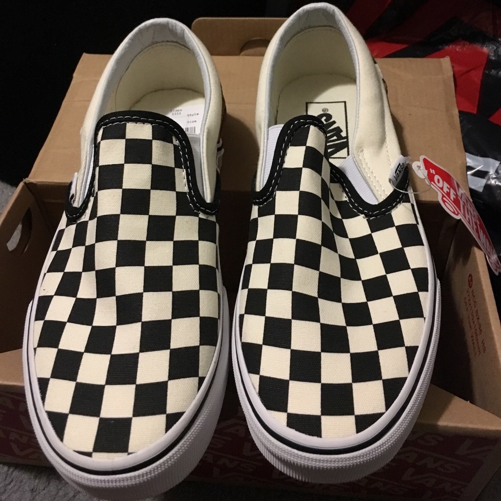 Vans slip on